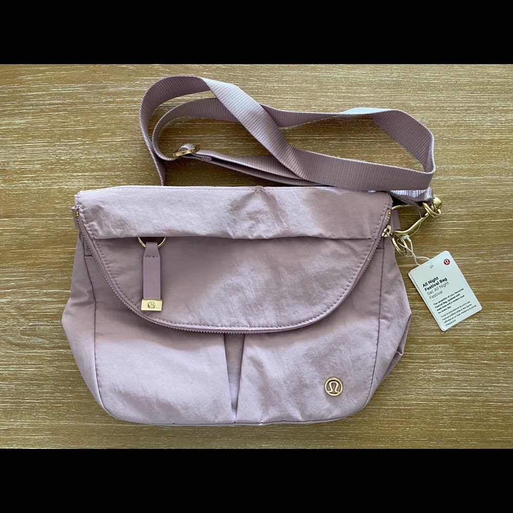 Lululemon All Night Festival Bag: Lavender / Lilac
